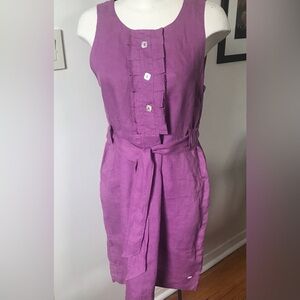 EP Lilac Linen Dress - Size Medium
